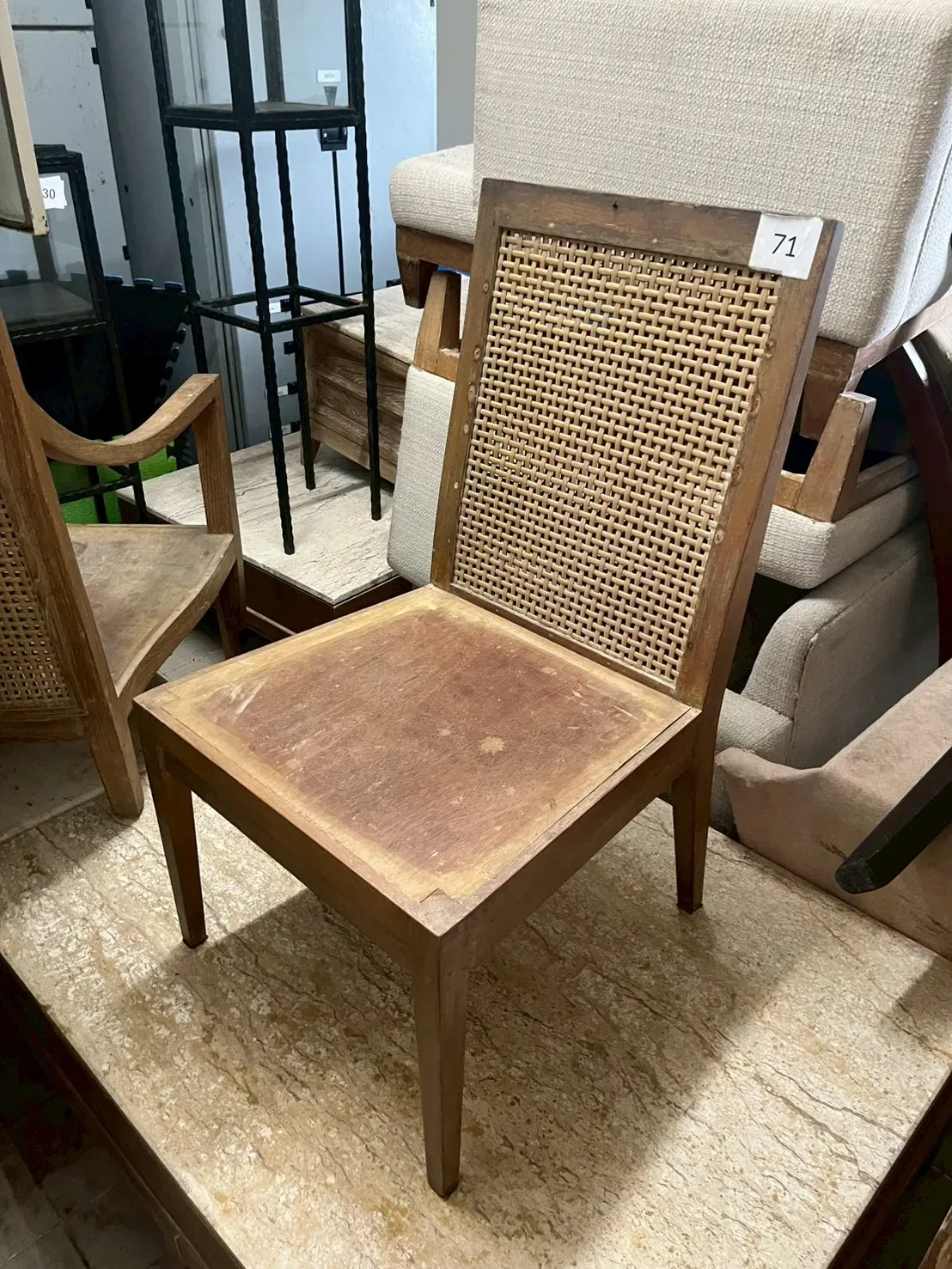 Staff  Chair with Cushion 4