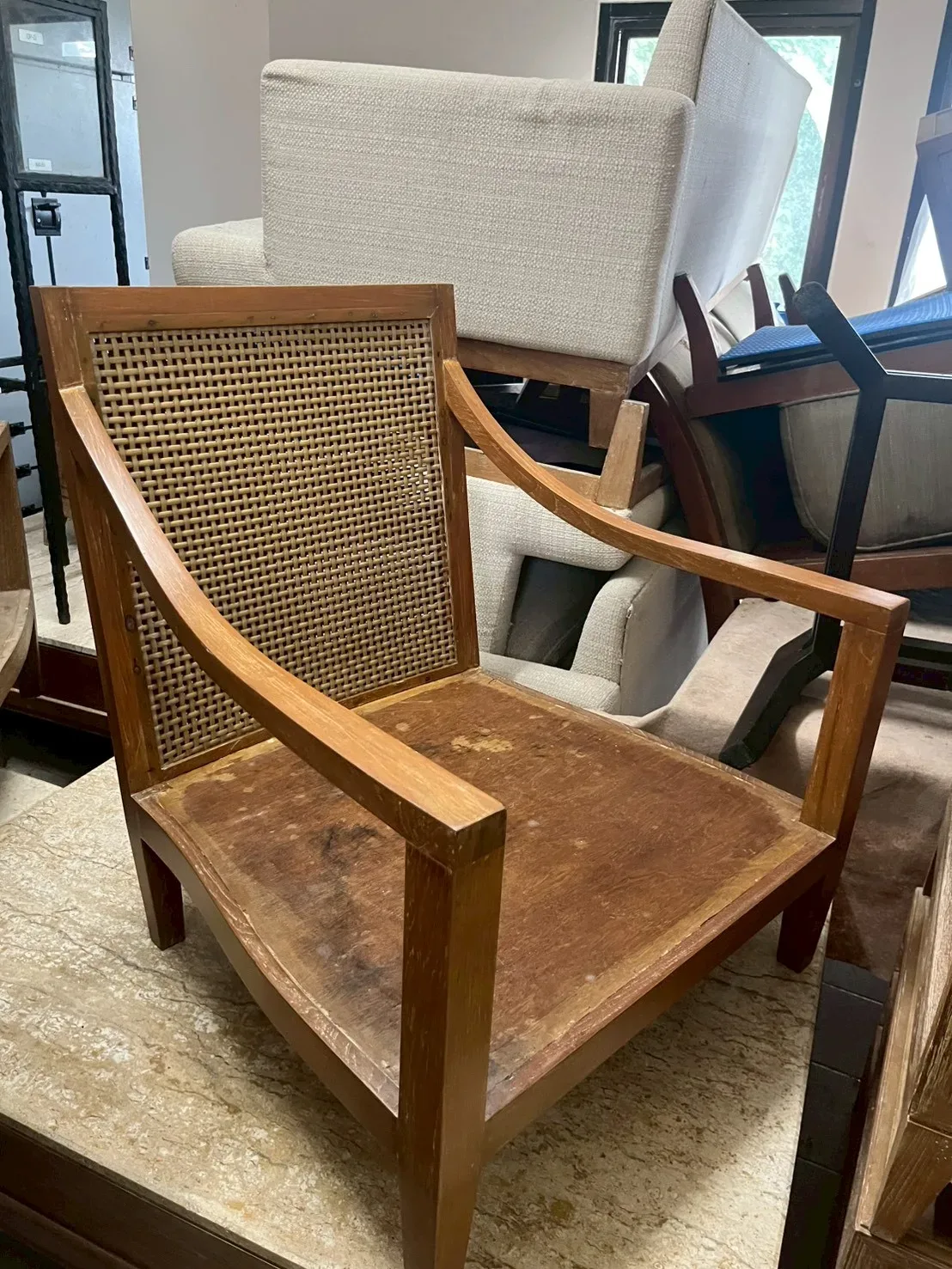 Arm Chair with Cushion 4