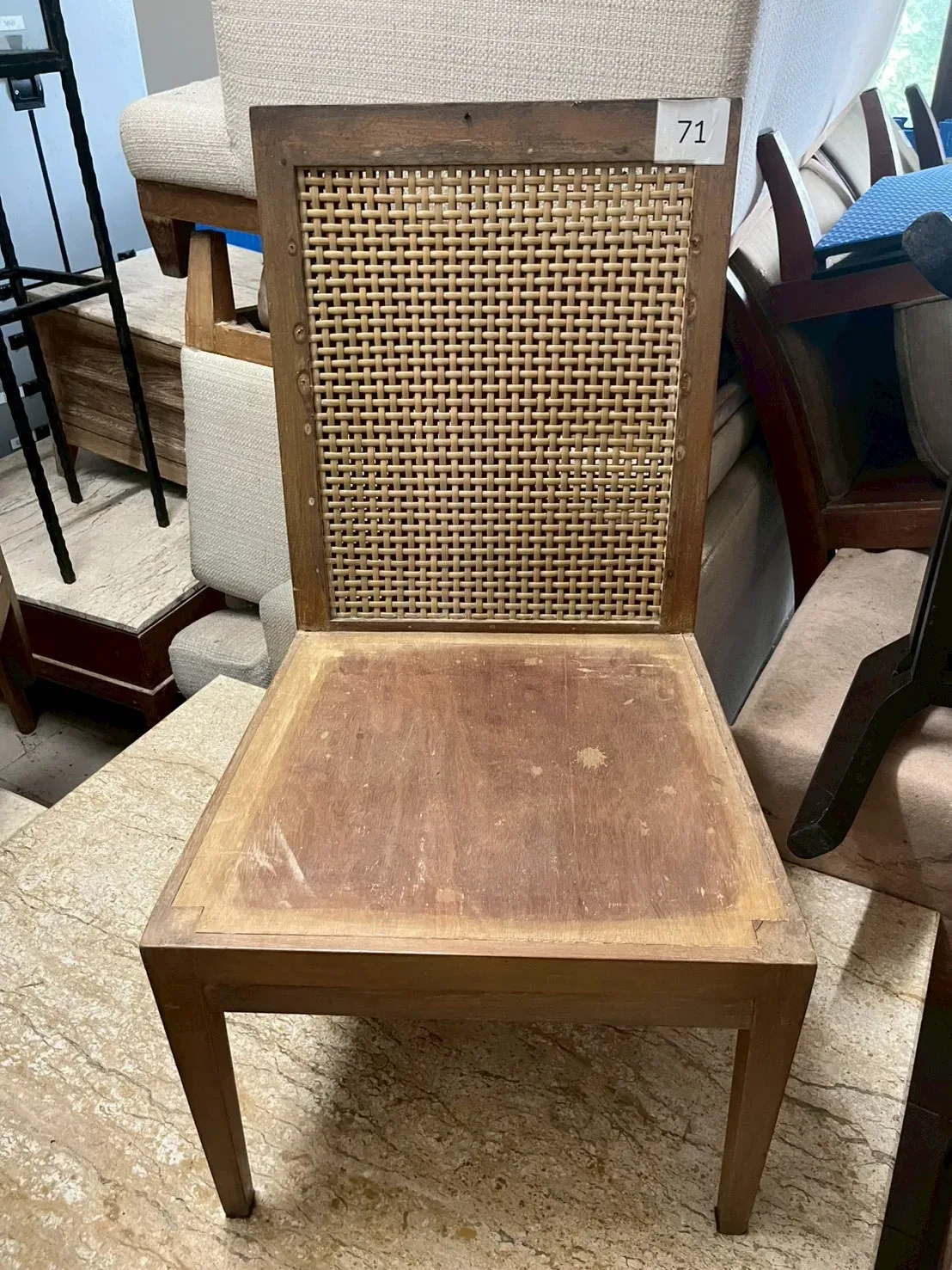 Staff  Chair with Cushion